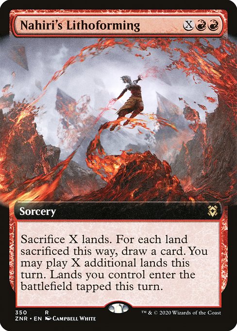 Nahiri's Lithoforming - Zendikar Rising - #350