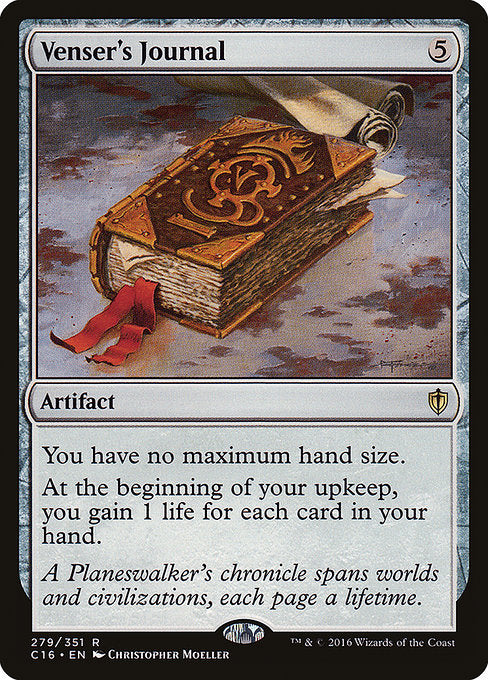 Venser's Journal - Commander 2016 - #279