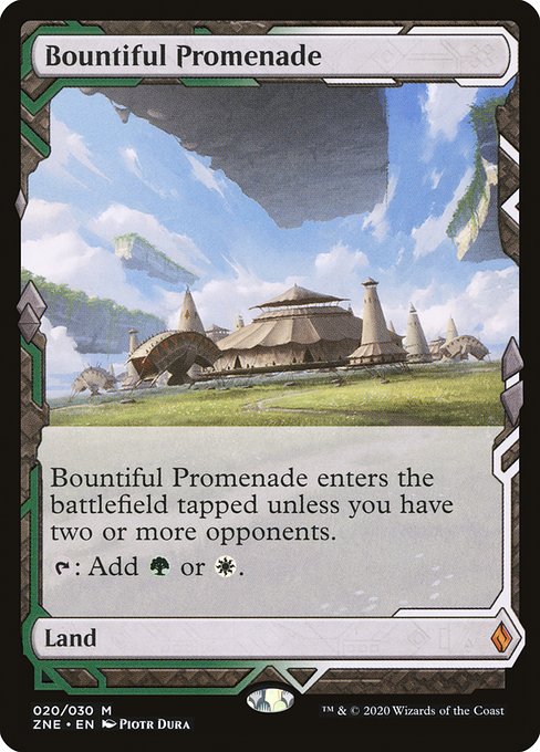 Bountiful Promenade - Zendikar Rising Expeditions - #20