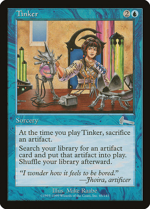 Tinker - Urza's Legacy - #45