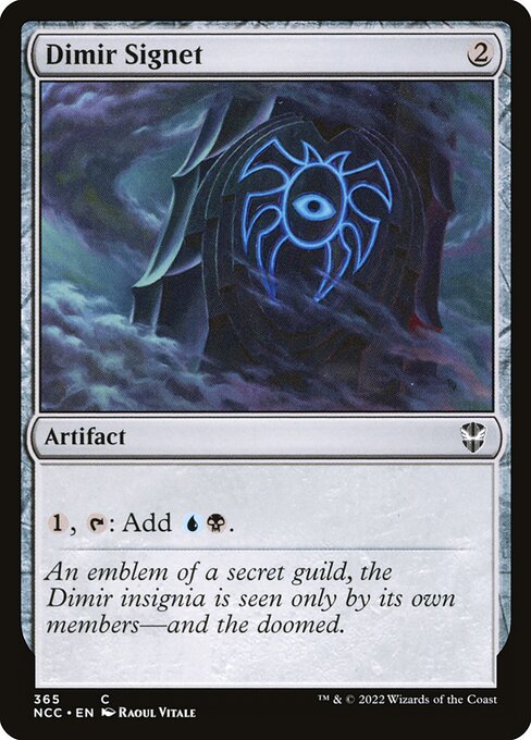 Dimir Signet - Commander: Streets of New Capenna - #365