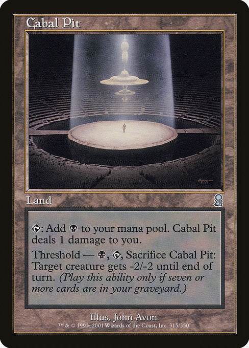 Cabal Pit - Odyssey - #315