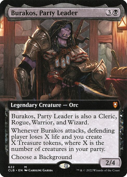 Burakos, Party Leader - Commander Legends: Battle for Baldur's Gate - #622