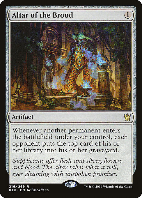 Altar of the Brood - Khans of Tarkir - #216