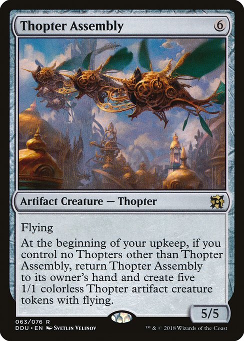 Thopter Assembly - Duel Decks: Elves vs. Inventors - #63