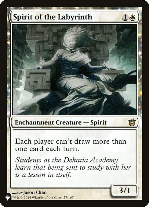 Spirit of the Labyrinth - The List Reprints - #BNG-27