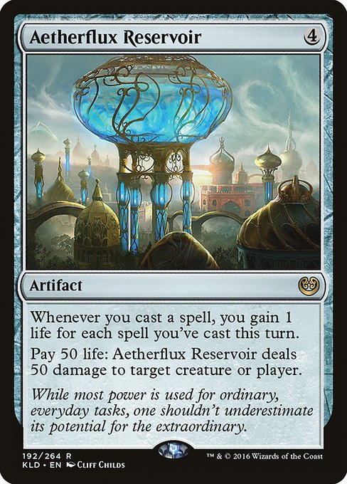 Aetherflux Reservoir - Kaladesh - #192