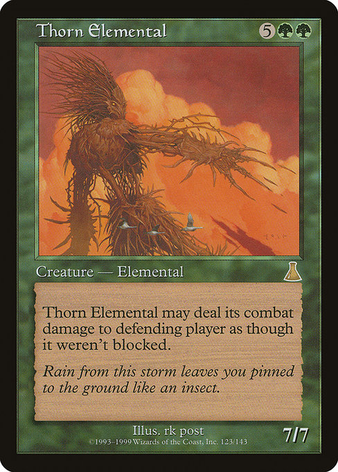Thorn Elemental - Urza's Destiny - #123