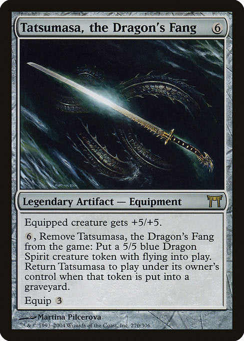 Tatsumasa, the Dragon's Fang - Champions of Kamigawa - #270