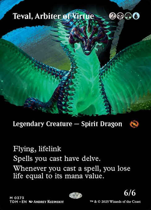 Teval, Arbiter of Virtue - Tarkir: Dragonstorm - #373