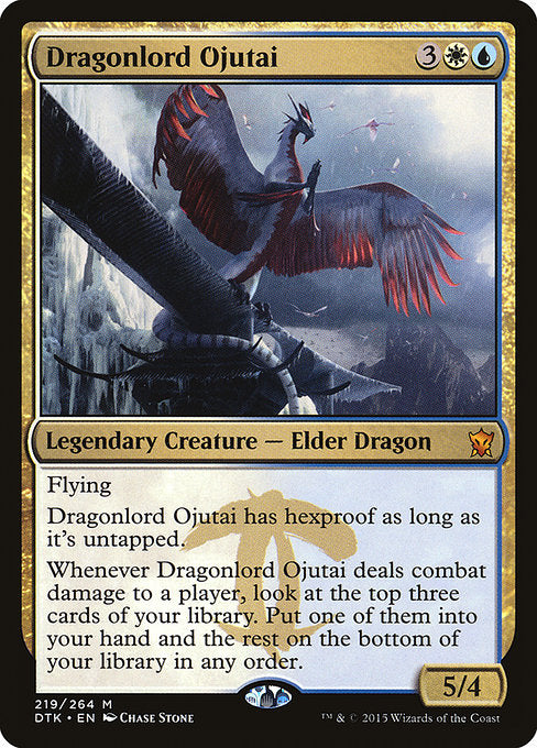 Dragonlord Ojutai - Dragons of Tarkir - #219