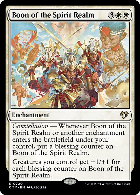 Boon of the Spirit Realm - Commander Masters - #720