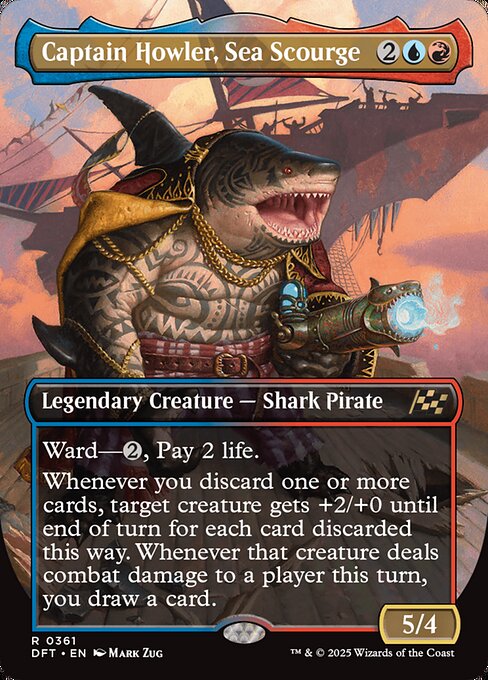 Captain Howler, Sea Scourge - Aetherdrift - #361