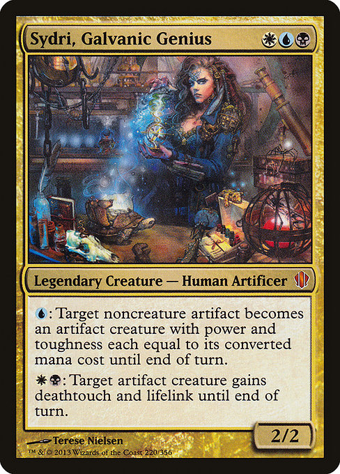 Sydri, Galvanic Genius - Commander 2013 - #220