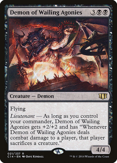 Demon of Wailing Agonies - Commander 2014 - #21