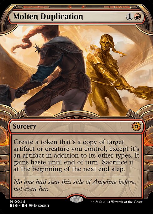 Molten Duplication - Outlaws of Thunder Junction: The Big Score - #44