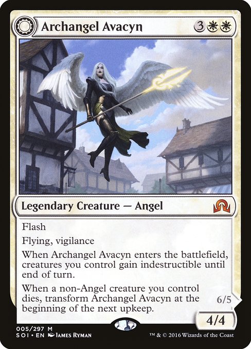 Archangel Avacyn - Shadows over Innistrad - #5