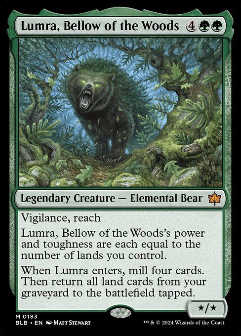 Lumra, Bellow of the Woods - Bloomburrow - #183