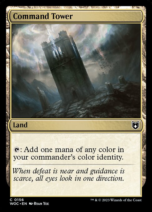 Command Tower - Commander: Wilds of Eldraine - #156