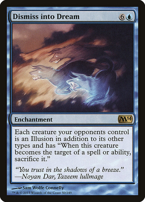 Dismiss into Dream - Magic 2014 (M14) - #50