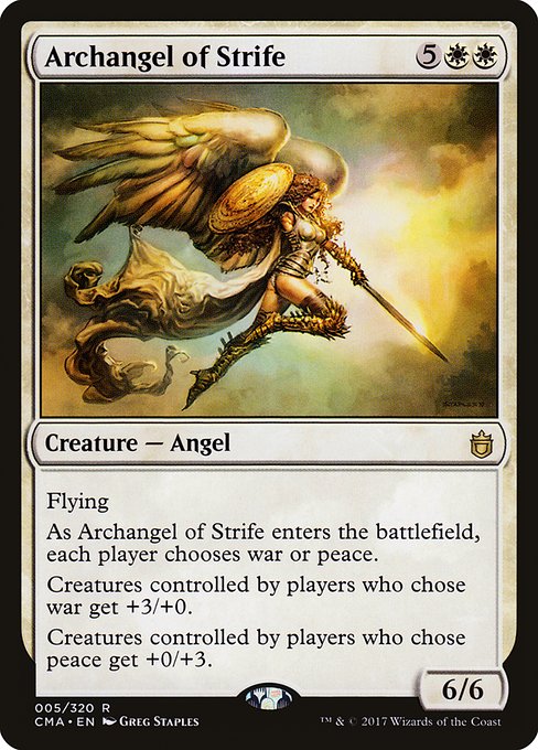 Archangel of Strife - Commander Anthology - #5