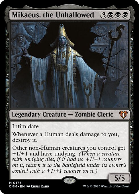 Mikaeus, the Unhallowed - Commander Masters - #173