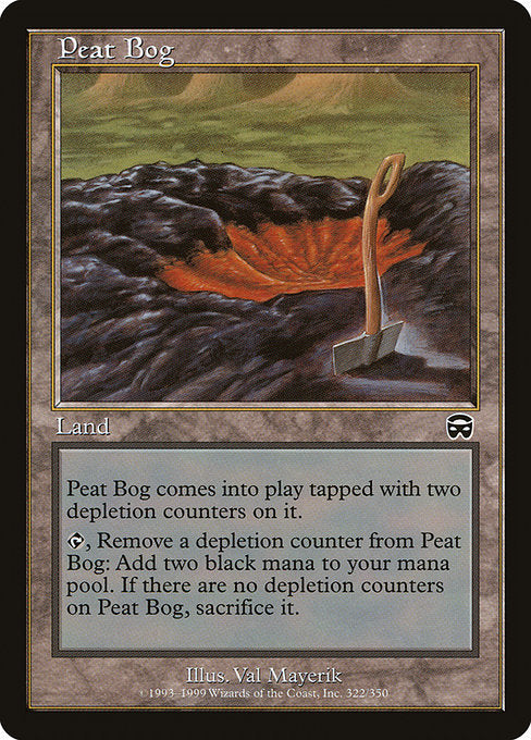 Peat Bog - Mercadian Masques - #322