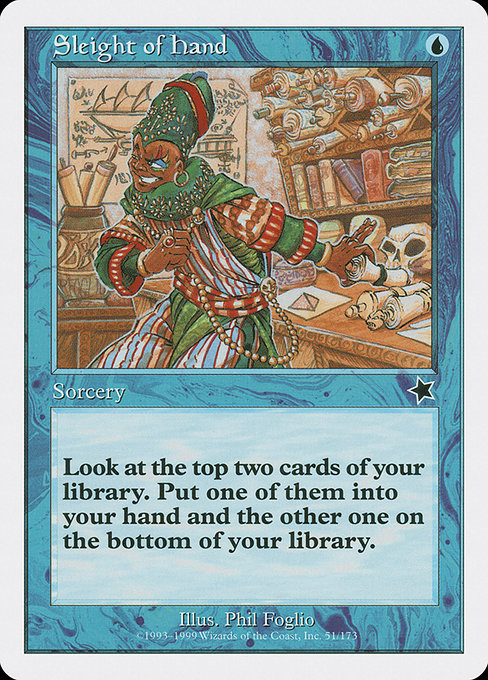 Sleight of Hand - Starter 1999 - #51