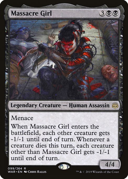 Massacre Girl - War of the Spark - #99