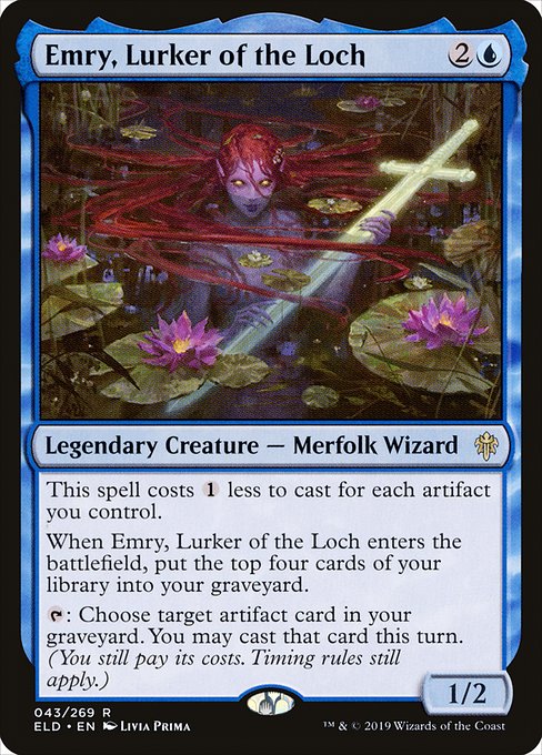 Emry, Lurker of the Loch - Throne of Eldraine - #43