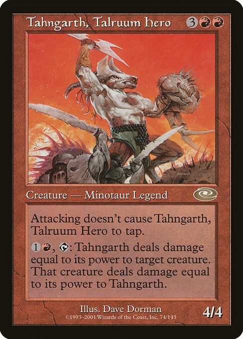 Tahngarth, Talruum Hero - Planeshift - #74