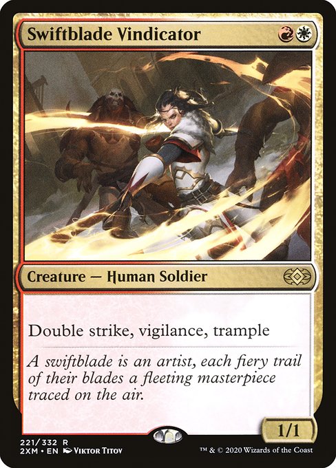 Swiftblade Vindicator - Double Masters - #221