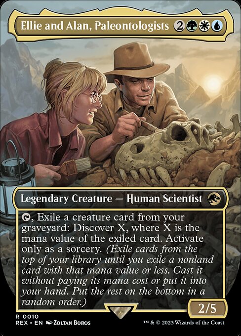 Ellie and Alan, Paleontologists - Universes Beyond: Jurassic World Collection - #10