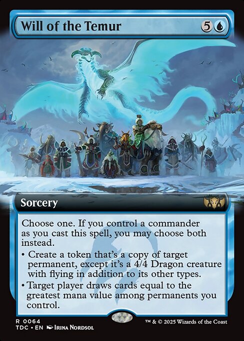 Will of the Temur - Commander: Tarkir: Dragonstorm - #64