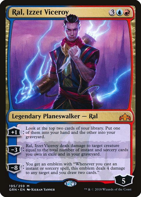 Ral, Izzet Viceroy - Guilds of Ravnica - #195