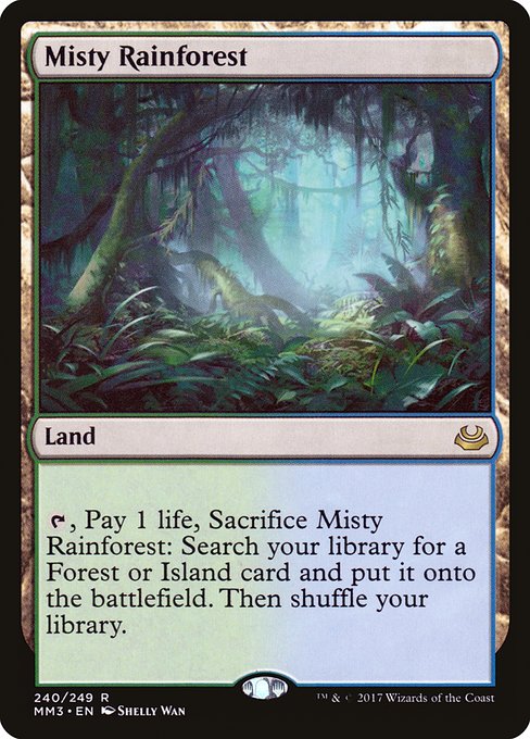 Misty Rainforest - Modern Masters 2017 - #240