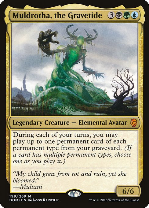 Muldrotha, the Gravetide - Dominaria - #199