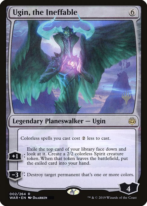 Ugin, the Ineffable - Promo Pack: Throne of Eldraine - #2p