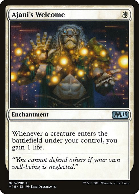 Ajani's Welcome - Core Set 2019 - #6