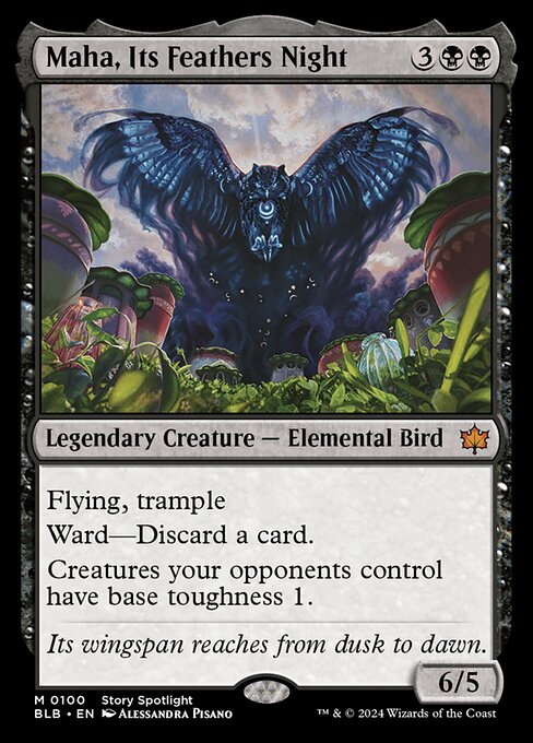 Maha, Its Feathers Night - Bloomburrow - #100