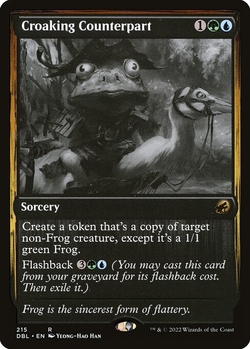 Croaking Counterpart - Innistrad: Double Feature - #215