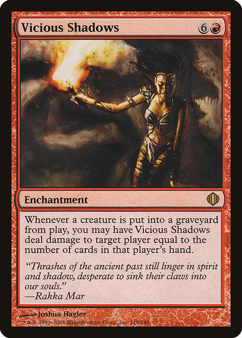 Vicious Shadows - Shards of Alara - #119