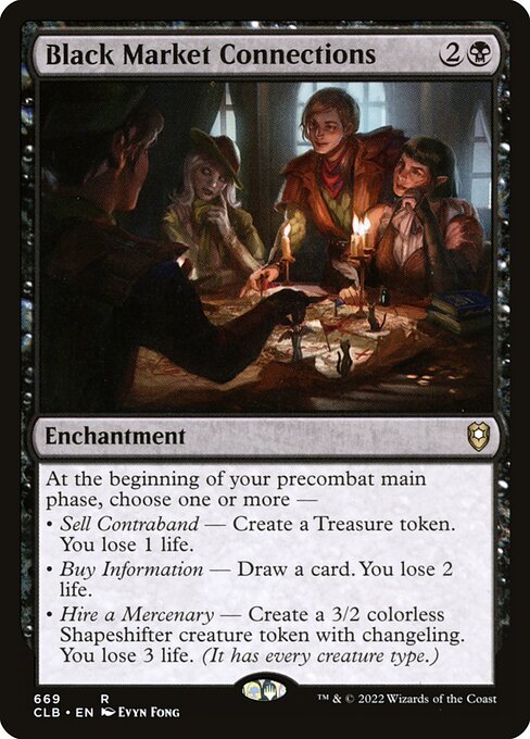 Black Market Connections - Commander Legends: Battle for Baldur's Gate - #669