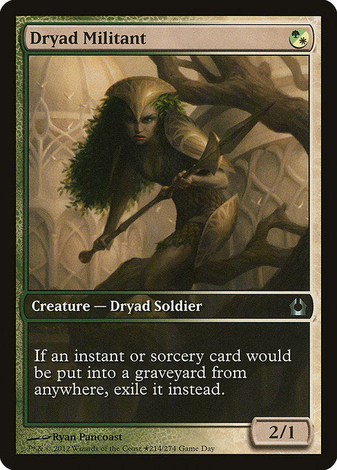 Dryad Militant - Game Day & Store Championship Promos - #214