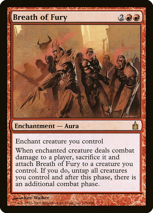 Breath of Fury - Ravnica: City of Guilds - #116