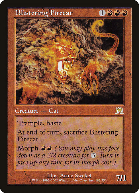 Blistering Firecat - Onslaught - #189