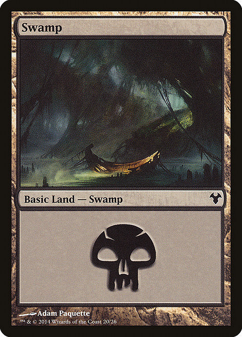 Swamp - Magic Modern Event Deck - #20