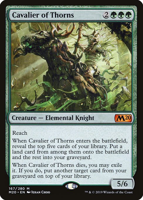 Cavalier of Thorns - Core Set 2020 - #167
