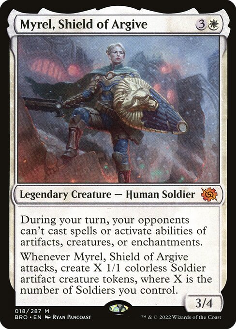 Myrel, Shield of Argive - The Brothers' War - #18