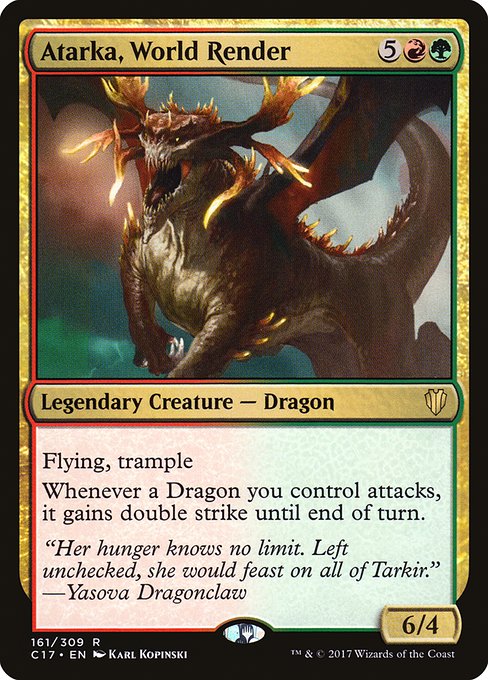 Atarka, World Render - Commander 2017 - #161
